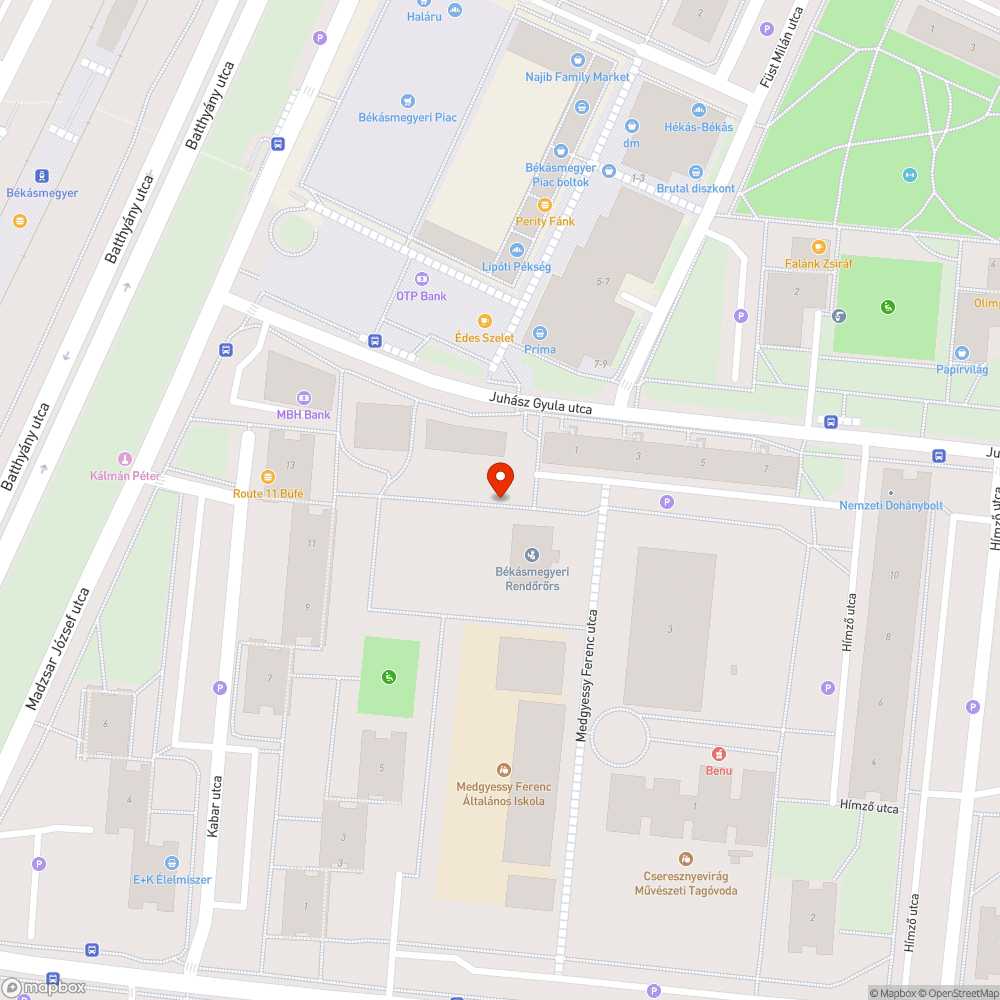 Tönkrement búra bejelentés helye