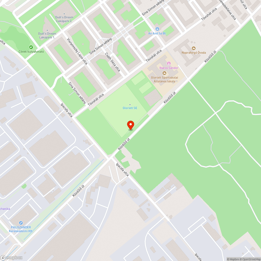 Hulladék a Halmierdő mellett bejelentés helye