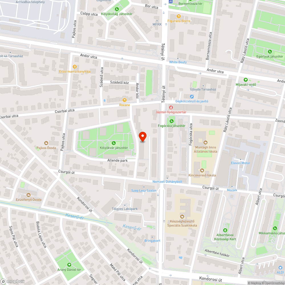 Nincs közvilágítás bejelentés helye