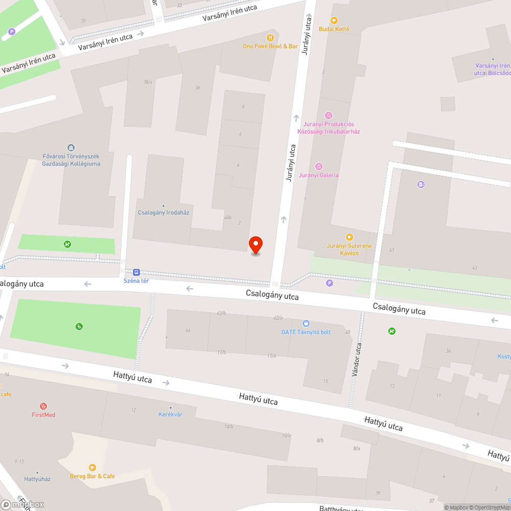 Hiányzó aszfalt bejelentés helye