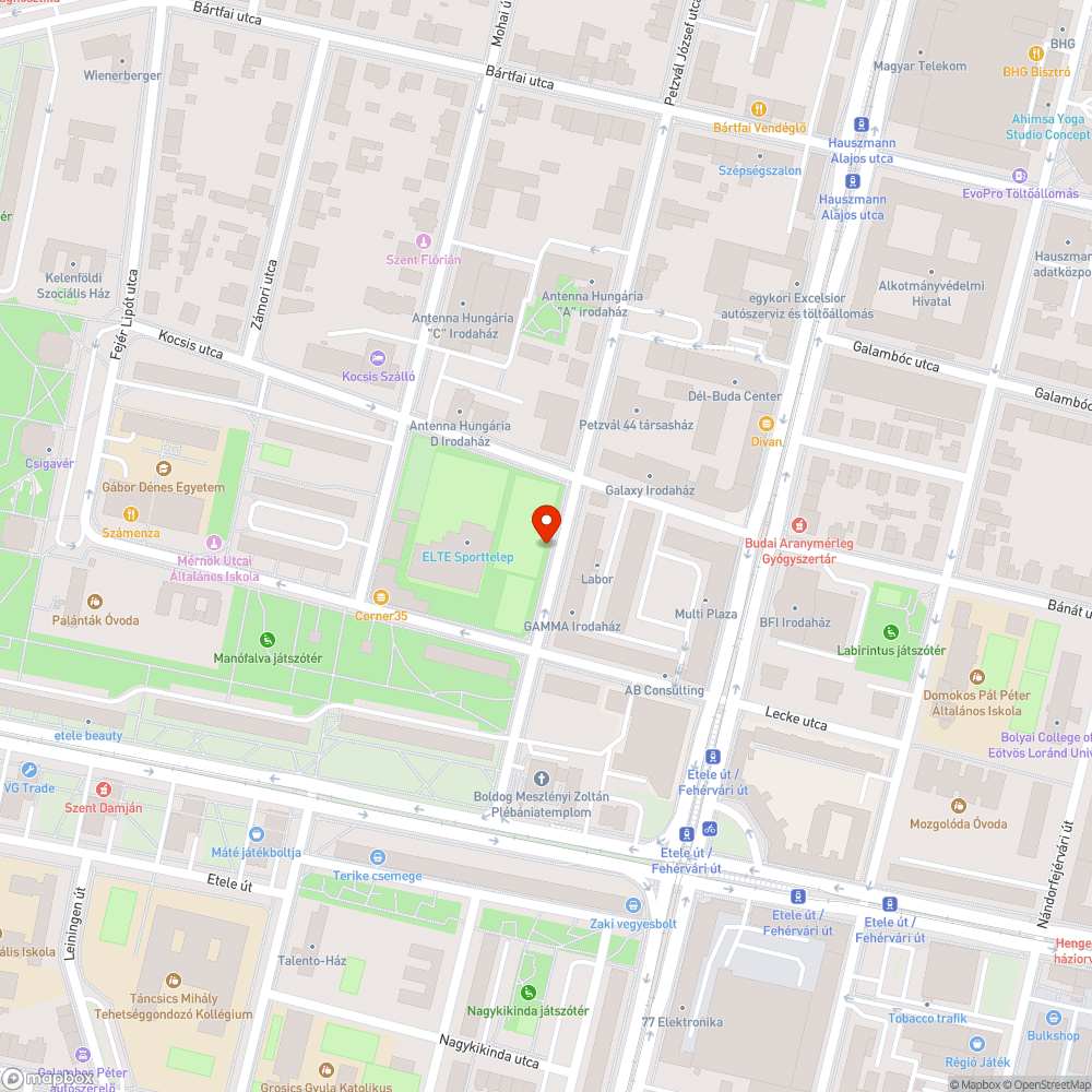 elhagyott BMW a Petzvál József utcában bejelentés helye