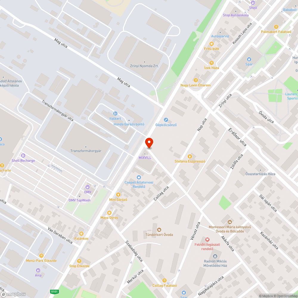 Rendszám nélküli Suzuki bejelentés helye