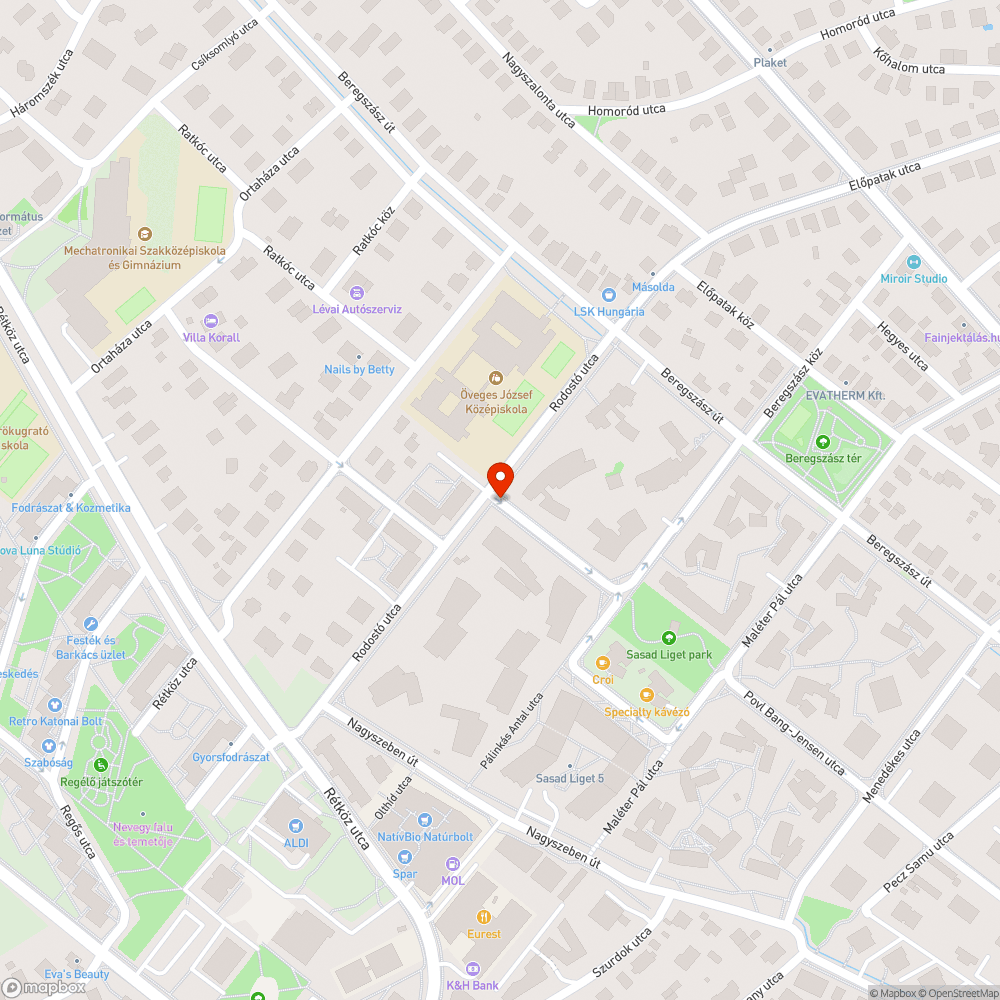 Köztéri szemetes ürítése bejelentés helye