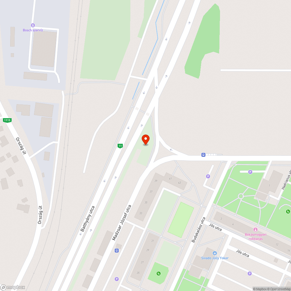 Elkaszált oszlop bejelentés helye