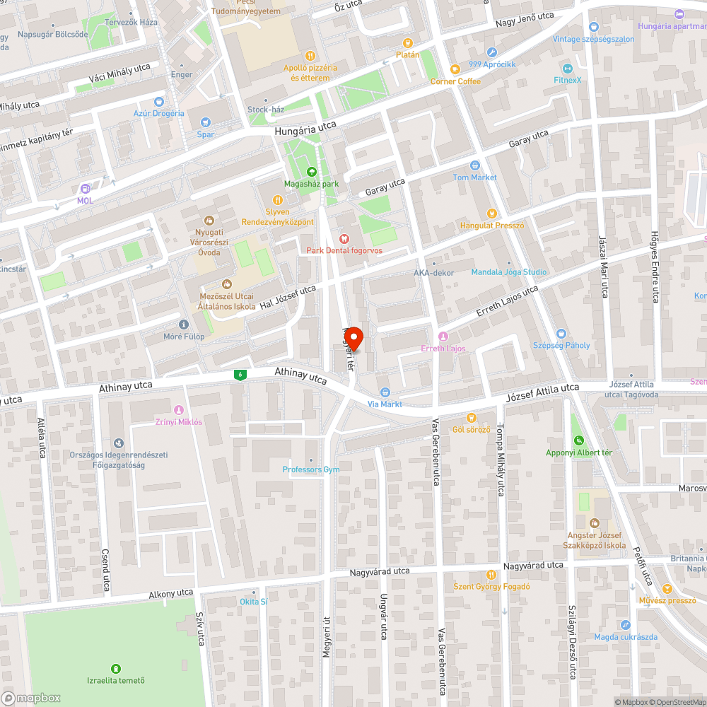 Eltakarítatlan falevelek, kátyús járda bejelentés helye