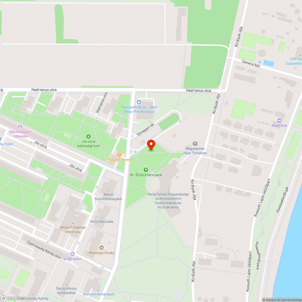 Botlásveszély bejelentés helye