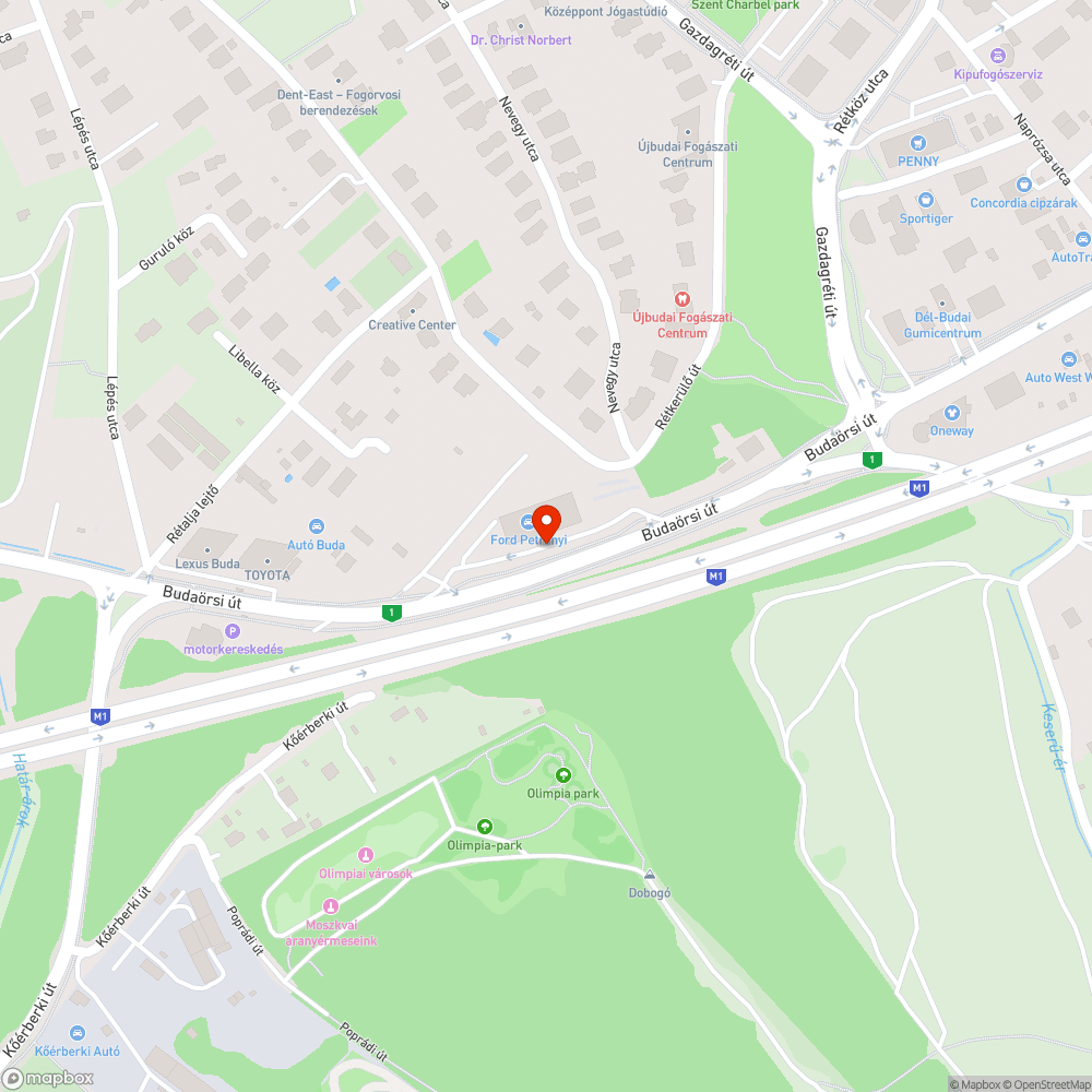 Parkoló autó a járdán bejelentés helye