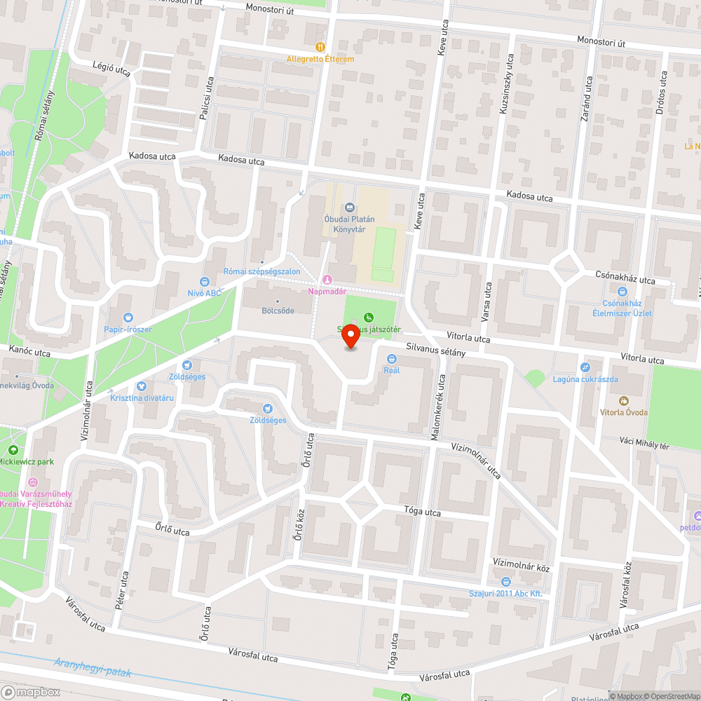 Hiányos pad bejelentés helye