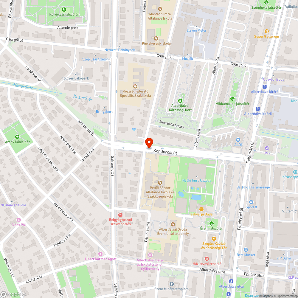 Elhagyott ex taxi bejelentés helye