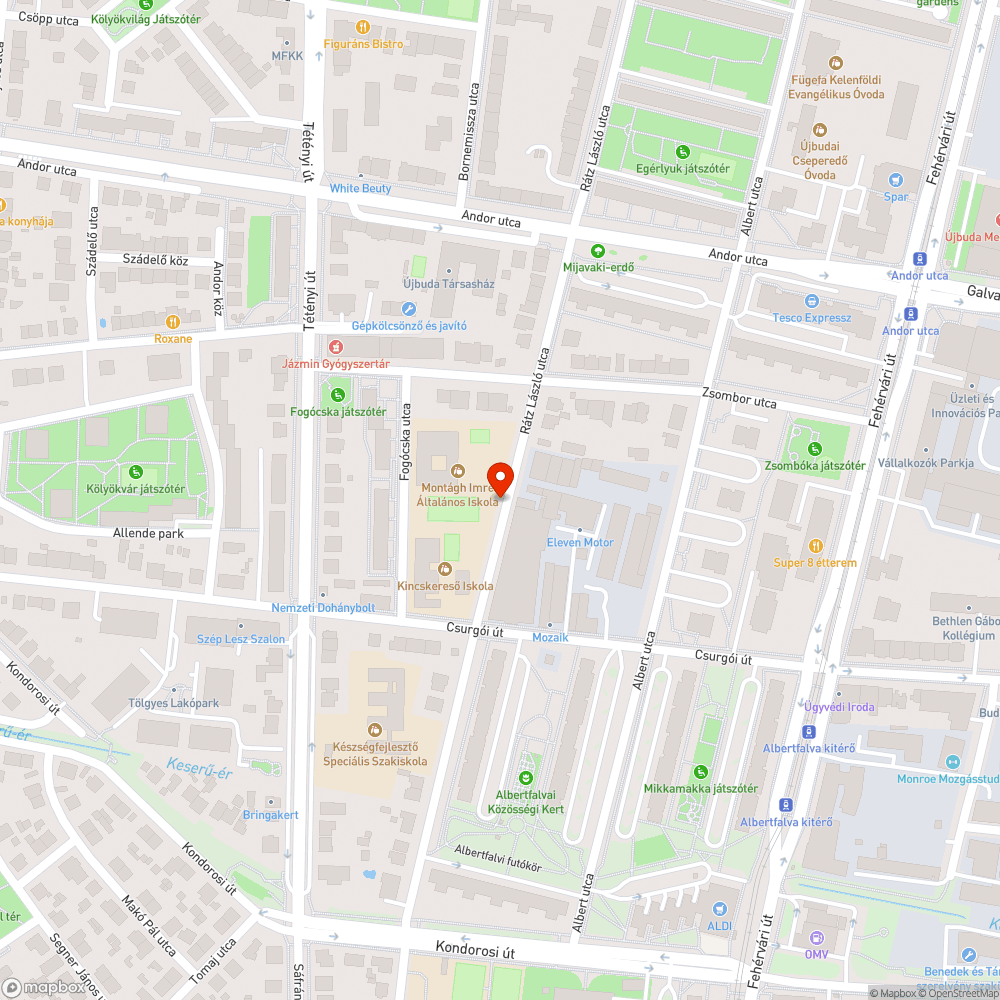 Elhagyott furgon bejelentés helye