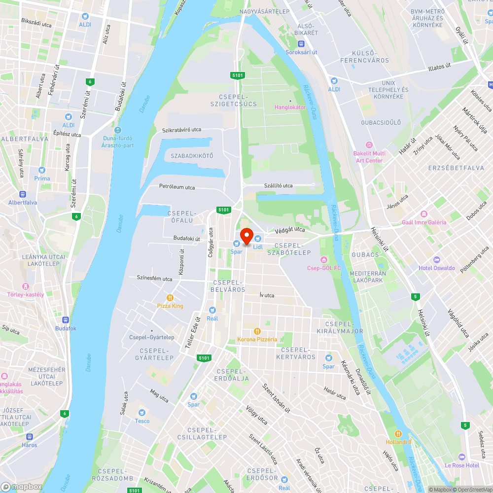 20 cm mély kátyú bejelentés helye