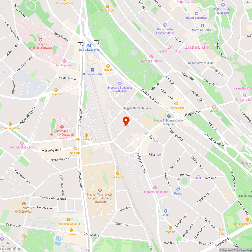 Veszélyes aknafedél bejelentés helye