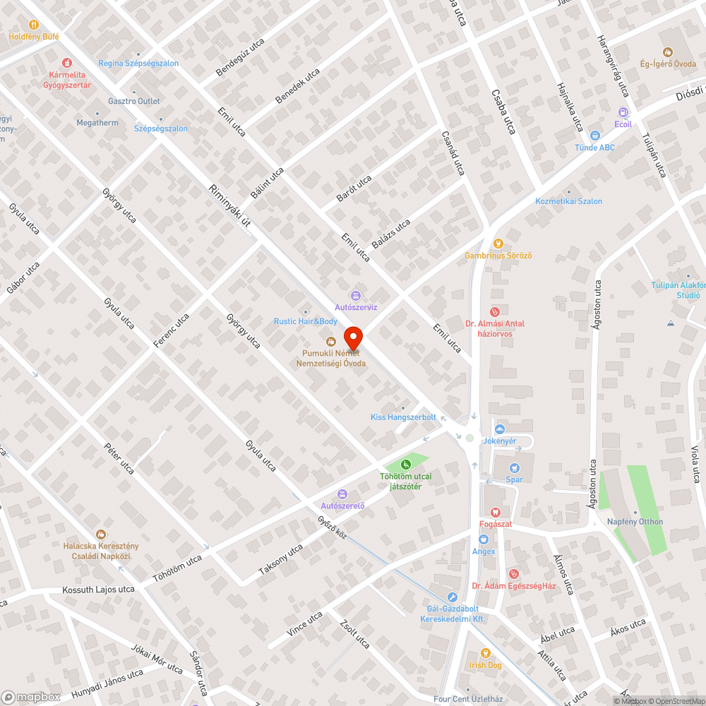 Gépjárműbeálló - padka túl magas bejelentés helye