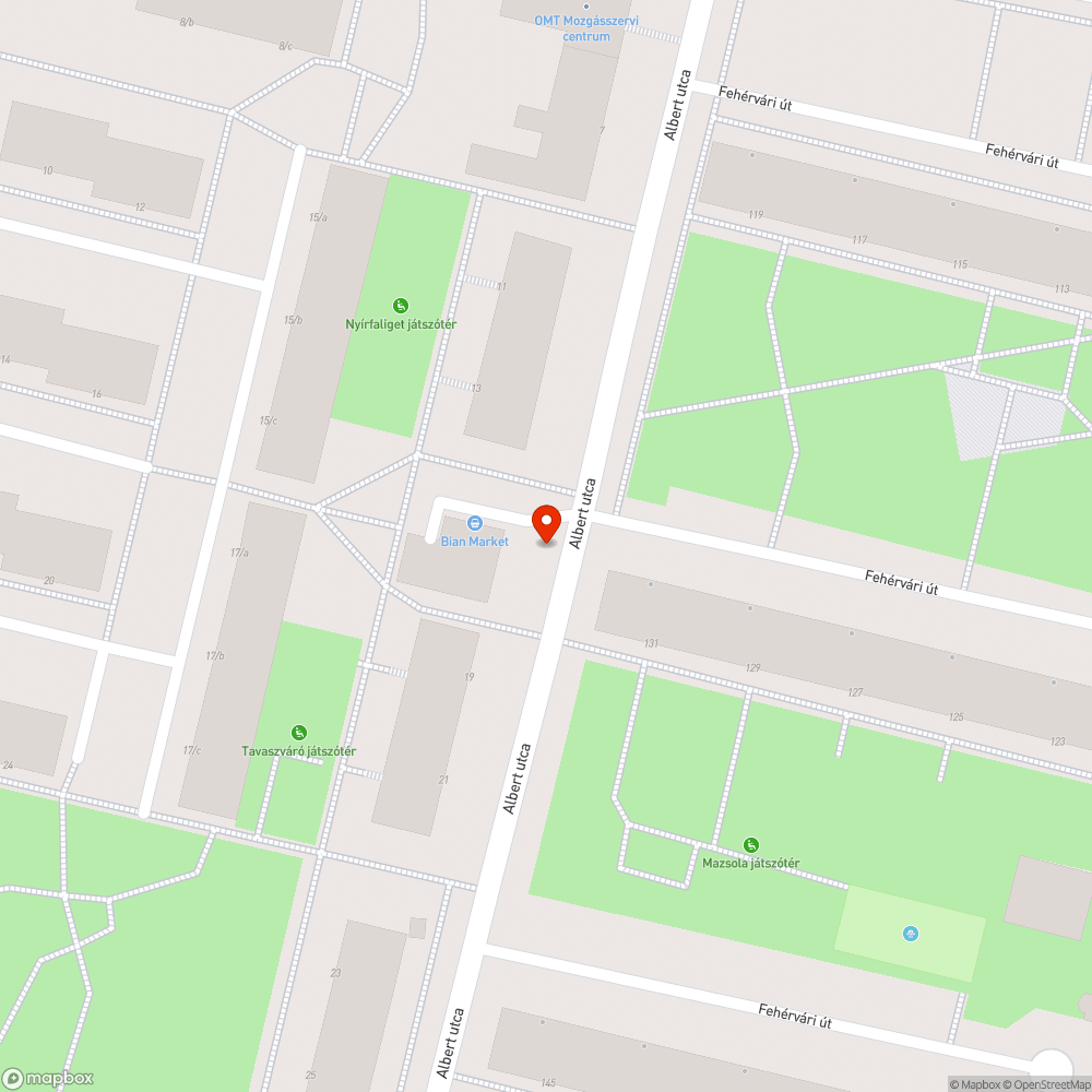 Magányos oszlop bejelentés helye