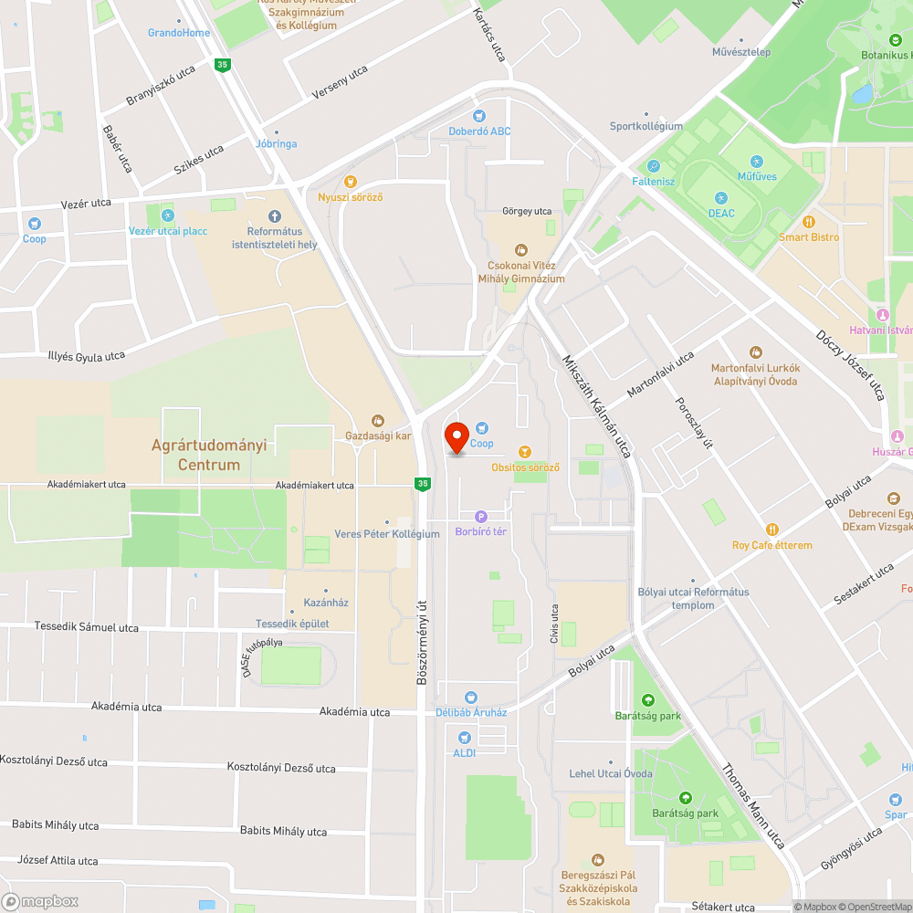 Szelektív gyűjtö kuka bejelentés helye