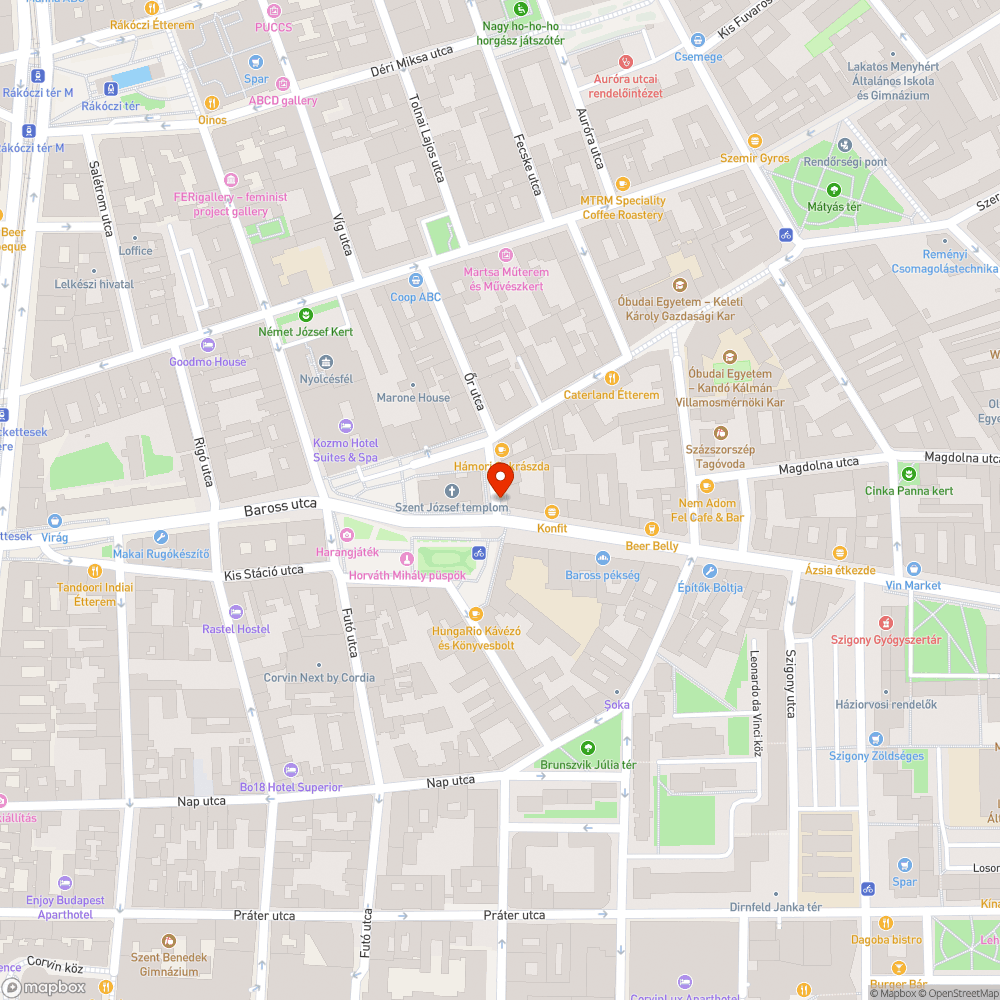 Kátyús kereszteződés bejelentés helye