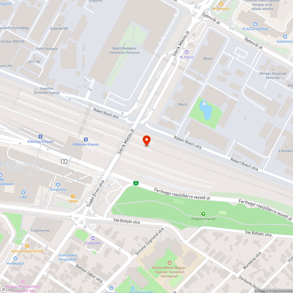 Kőbánya-Kispest vasútállomás, köszöntjük kedves utasainkat! bejelentés helye