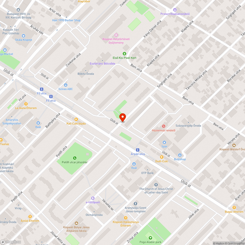 Roncs autó bejelentés helye