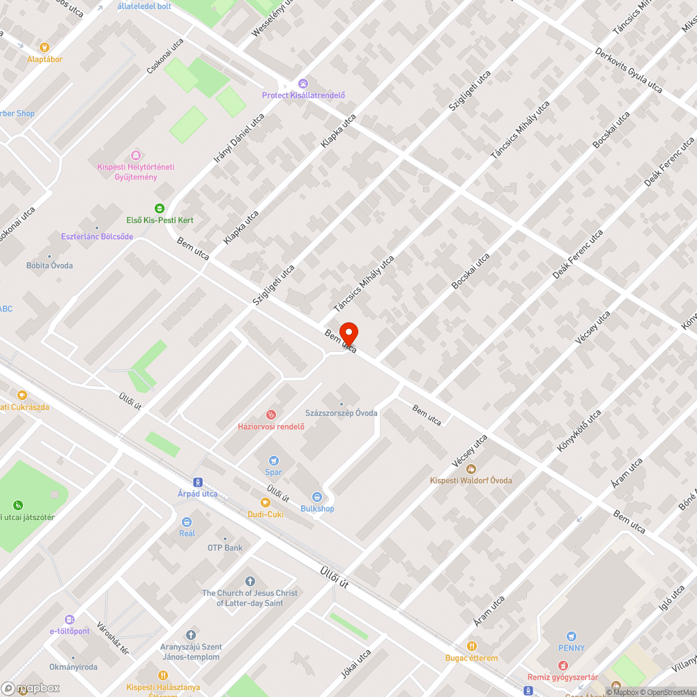 Elhagyatva... bejelentés helye