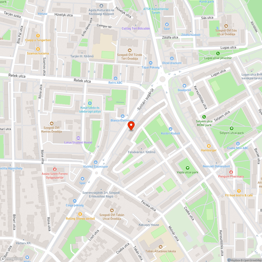 Aknafedél körüli hibás aszfalt bejelentés helye