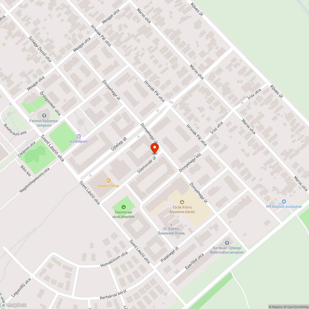 Tele szeméttel el hagyott autó bejelentés helye