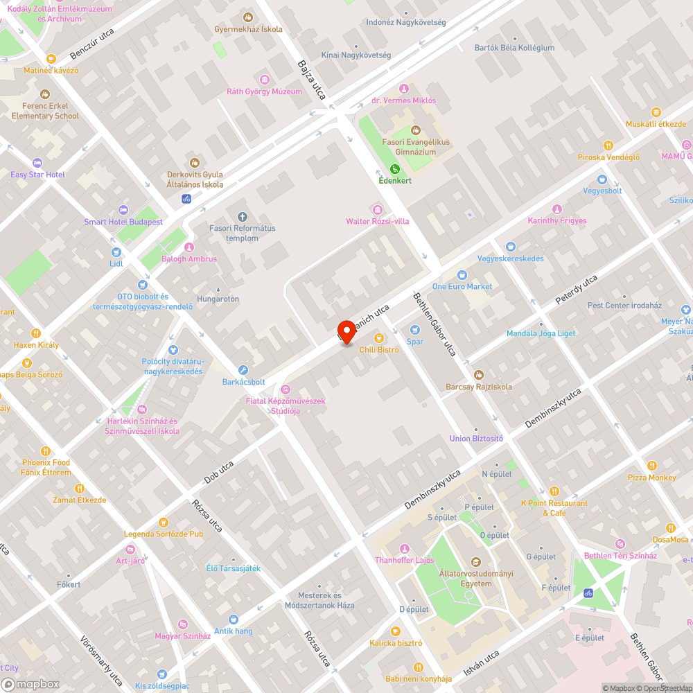 Szemét a járdán bejelentés helye