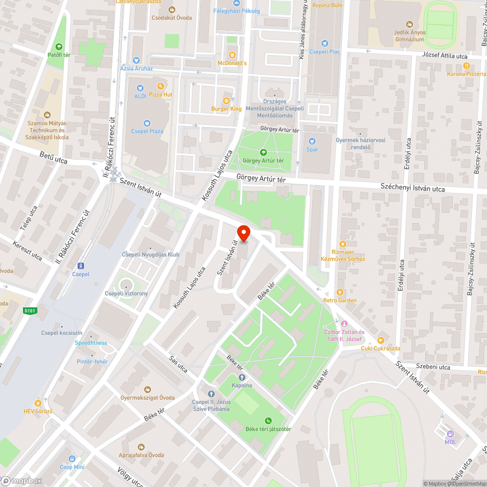 Telekom szekrény bejelentés helye