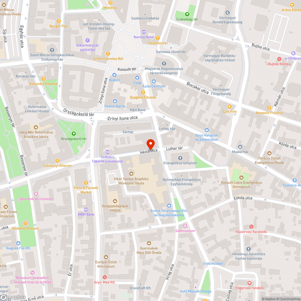 Veszélyesen megsüllyedt útburkolat. bejelentés helye