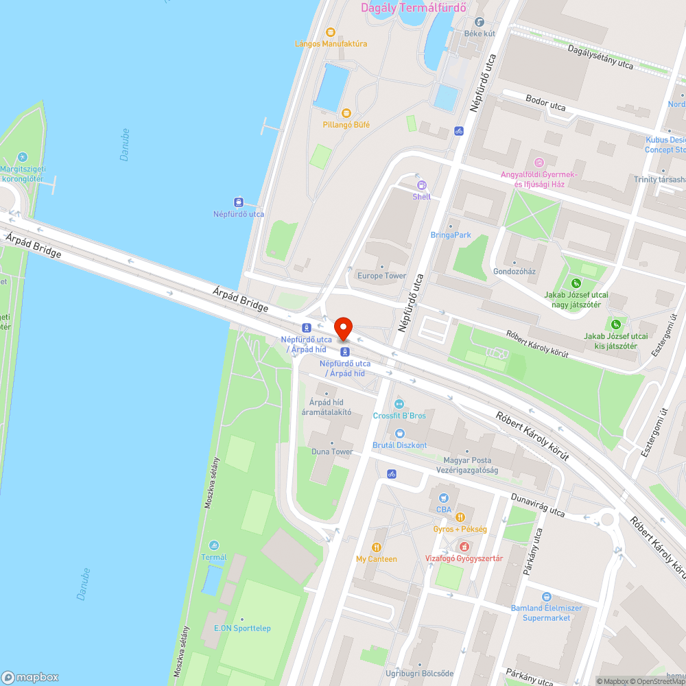 Graffiti a megállóban bejelentés helye