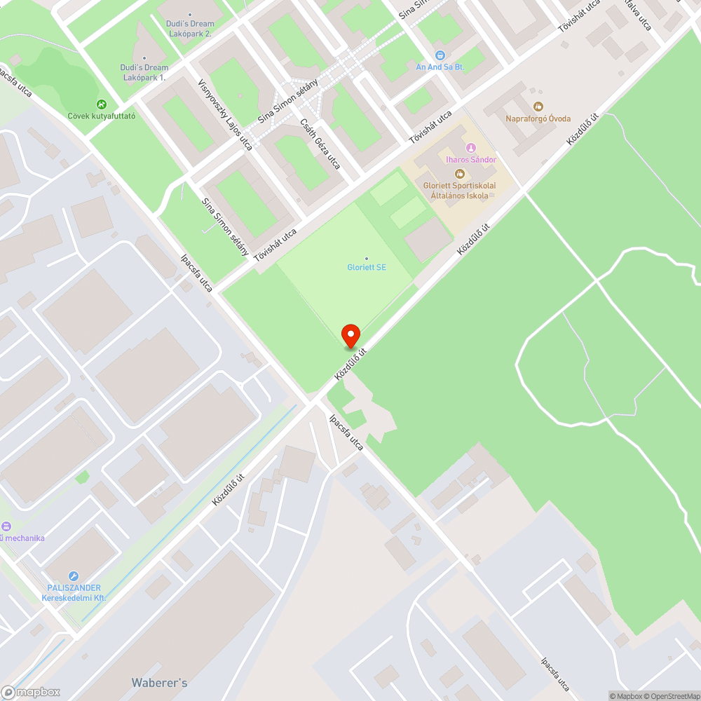 Veszélyes hulladék a Halmi erdő mellett bejelentés helye