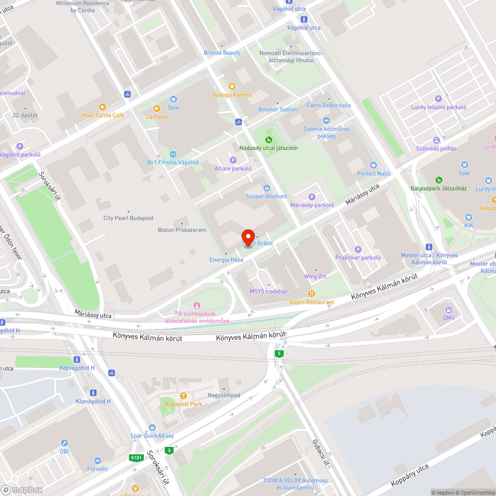 Szemét zsákokban bejelentés helye