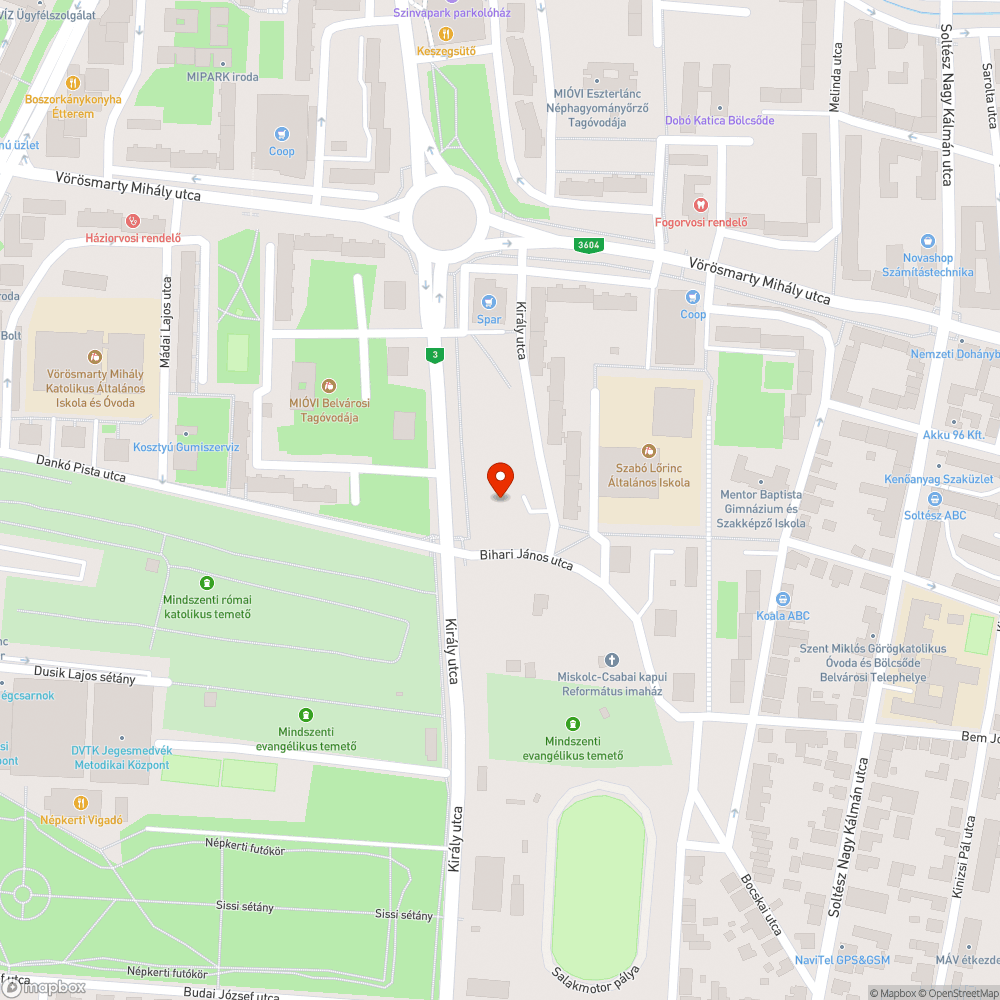 Firka bejelentés helye