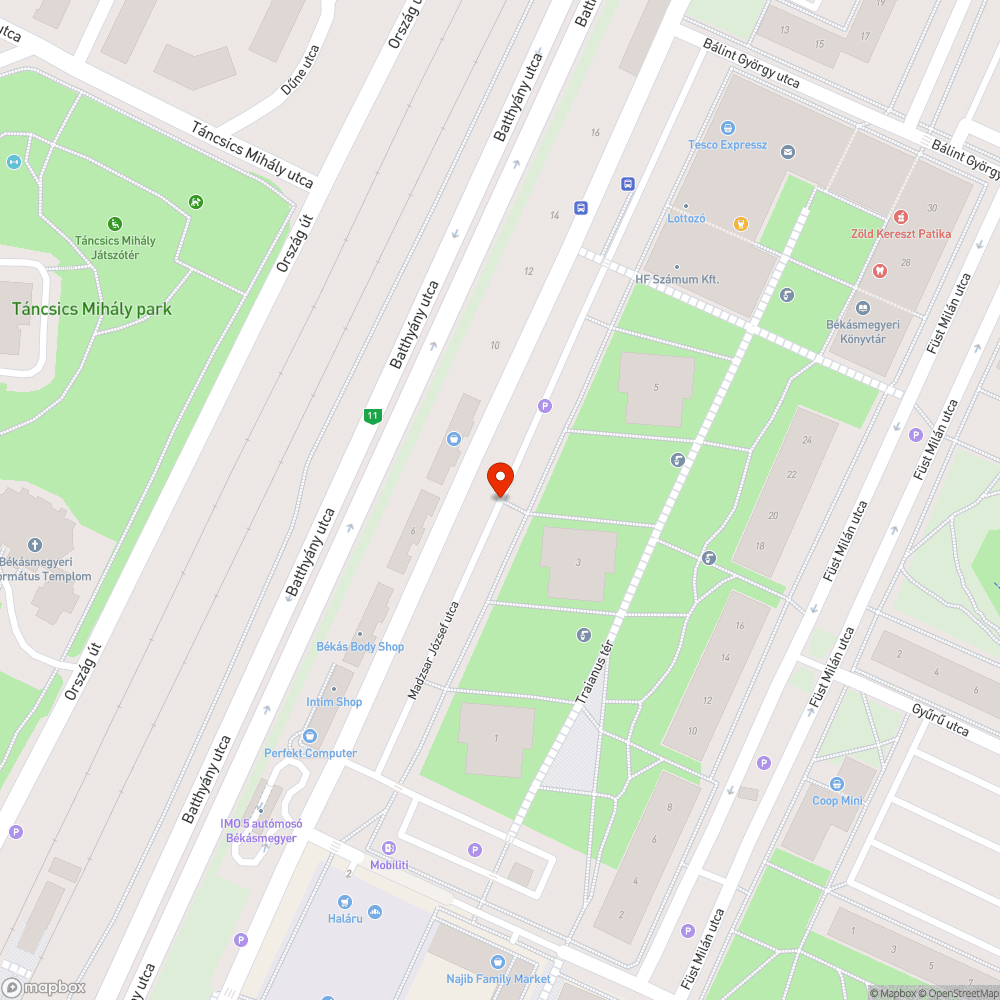 Nem világít bejelentés helye