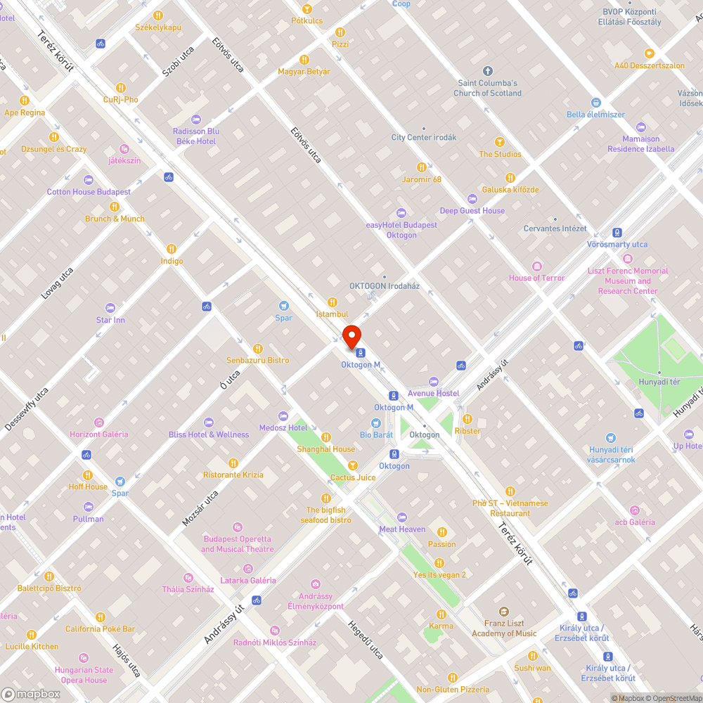 Üres fahely bejelentés helye