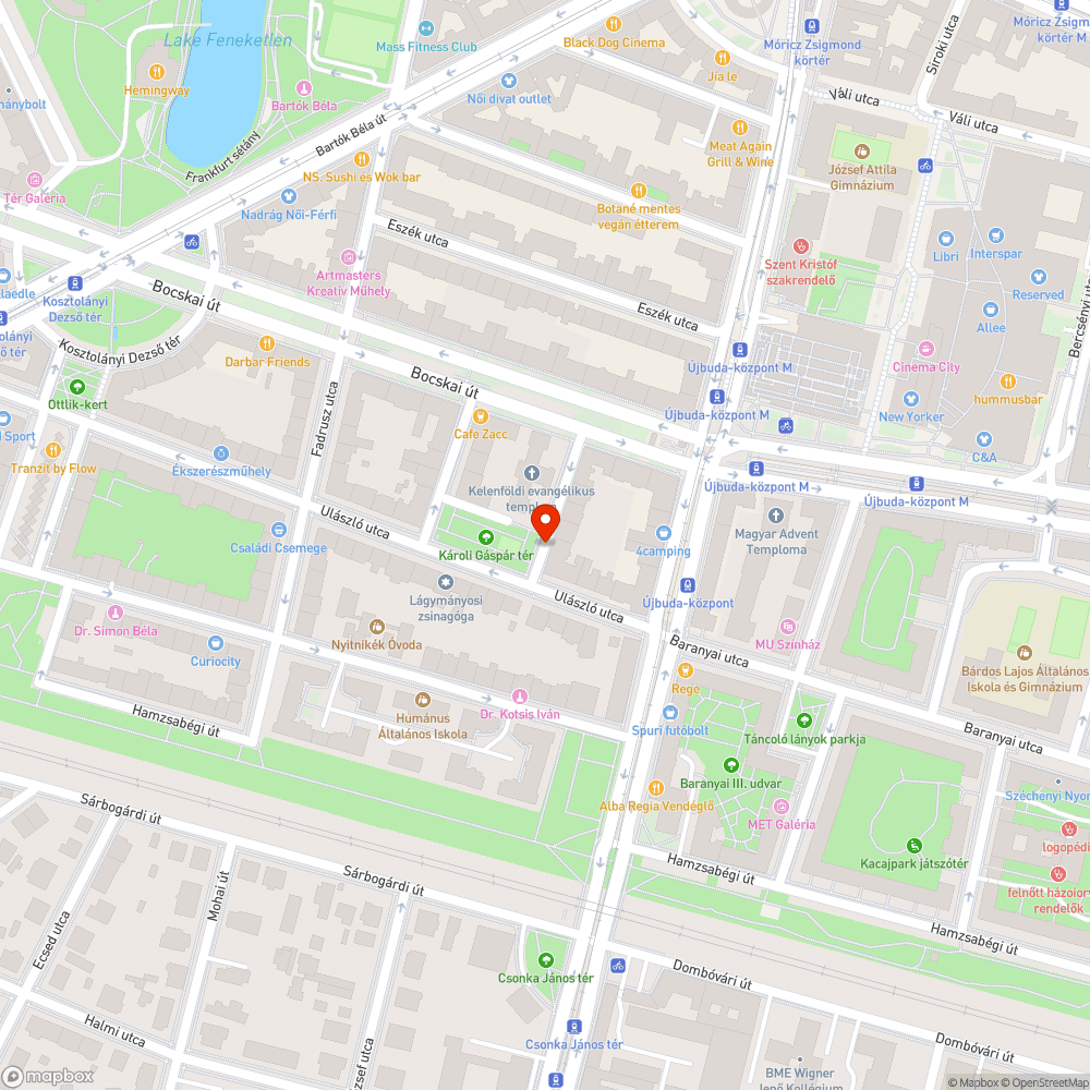 Lom a Magyari utcán bejelentés helye