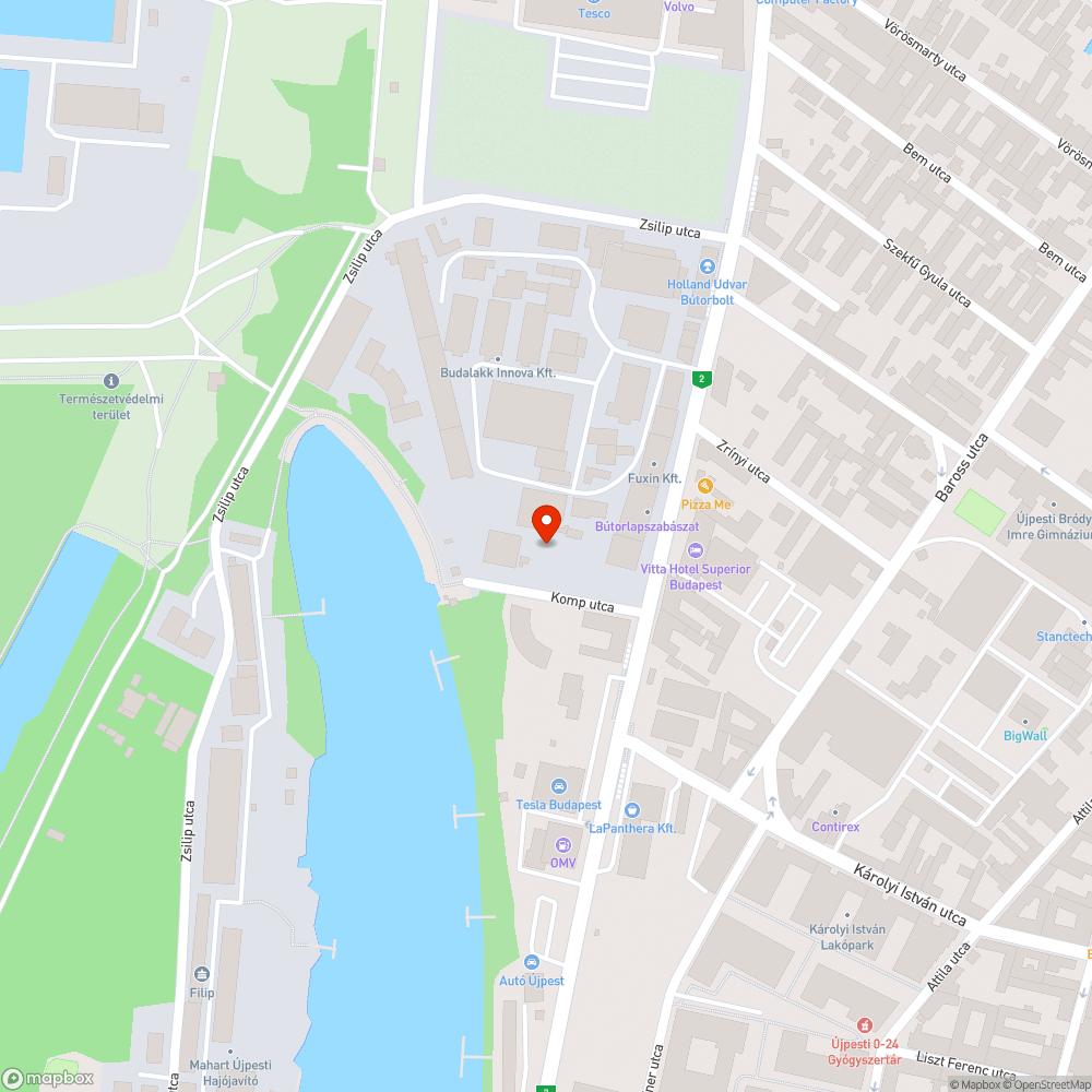 Roncs bejelentés helye