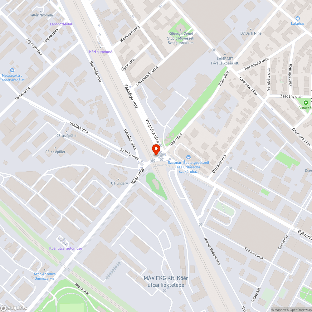 Törött közlekedési tábla bejelentés helye