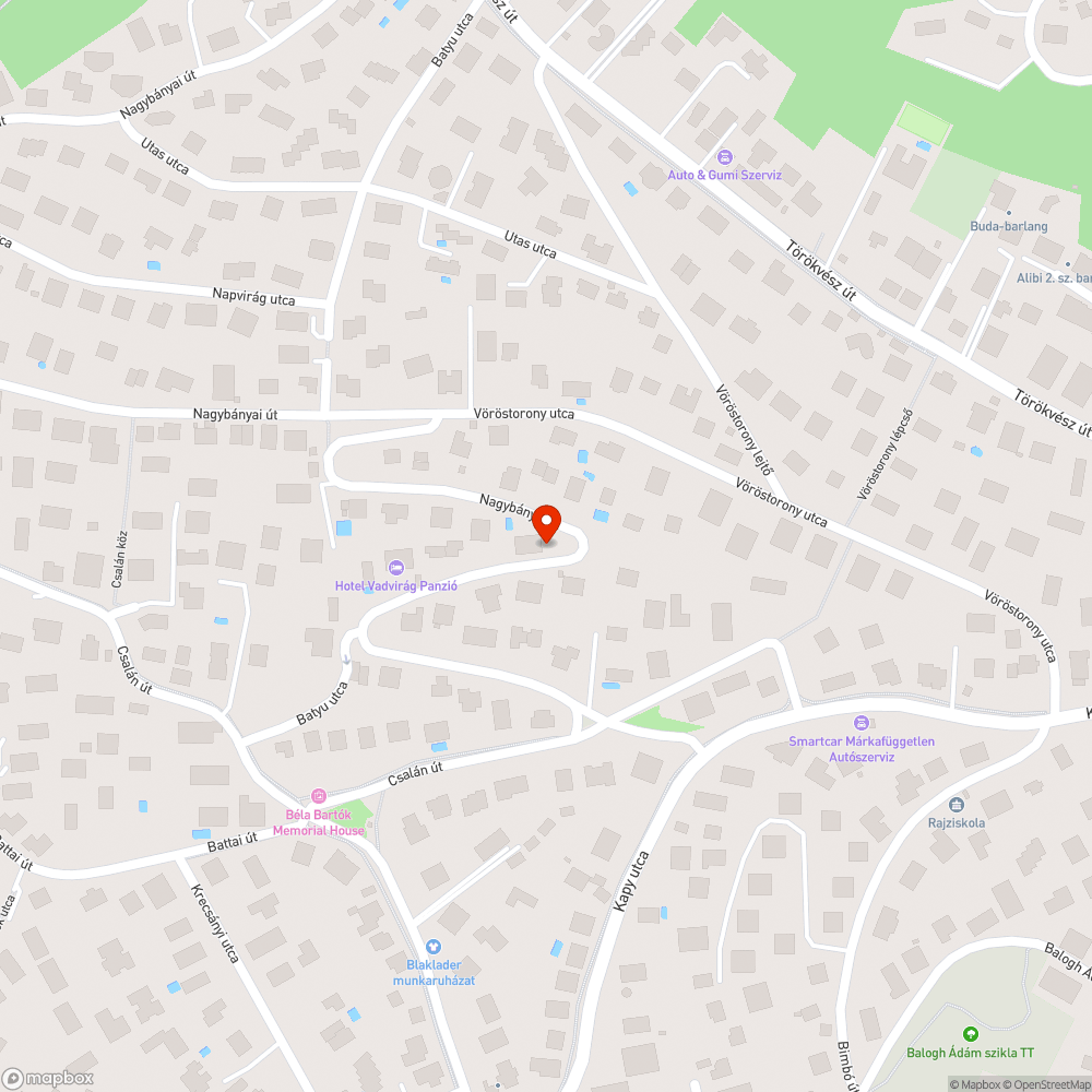 Használaton kívüli telefonkábel - Nagybányai út bejelentés helye