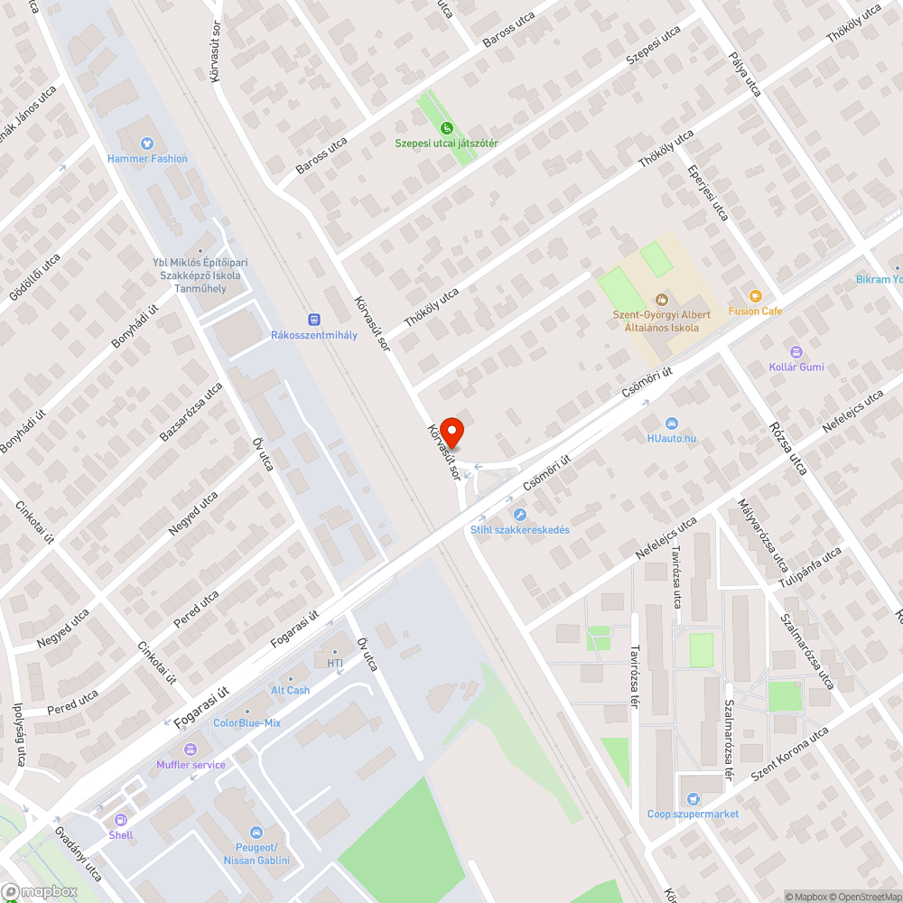 Hiányzó vasúti megálló bejelentés helye