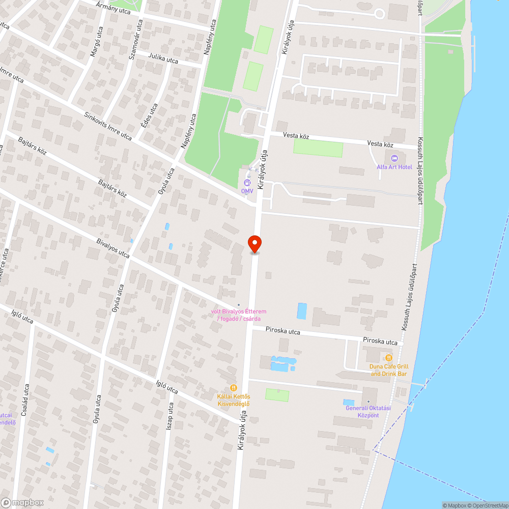 Kiégett lámpa bejelentés helye