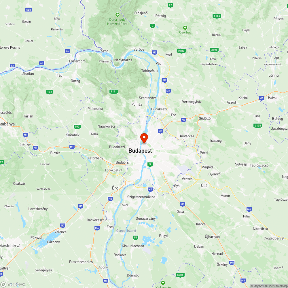 Akadályoztatott gyalogos és autósforgalom / XIII.kerület bejelentés helye