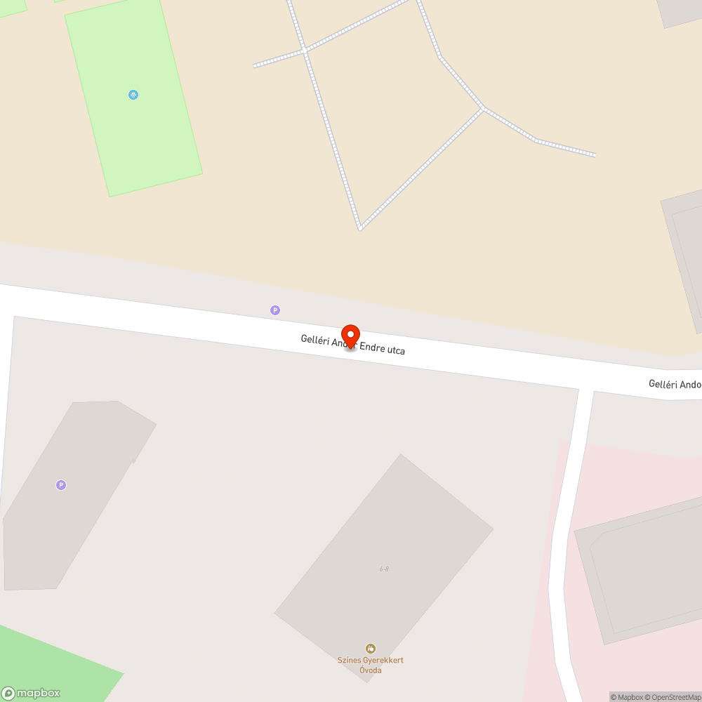 Roncsdarabok, szemét óvoda mellett bejelentés helye