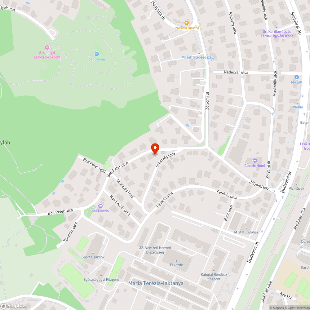 Használhatatlan járda, összeomló ház bejelentés helye