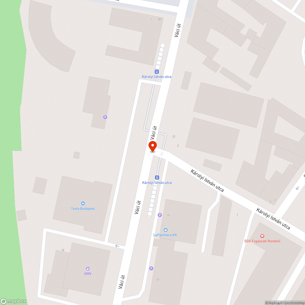 Hiányzó fényterelők bejelentés helye