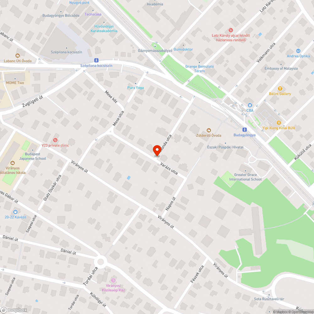 Útszóró só/homok hiánya a meredek Monda utcában bejelentés helye