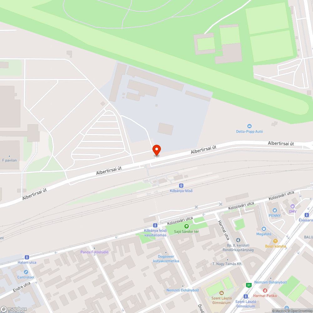 Elhagyott Skoda bejelentés helye