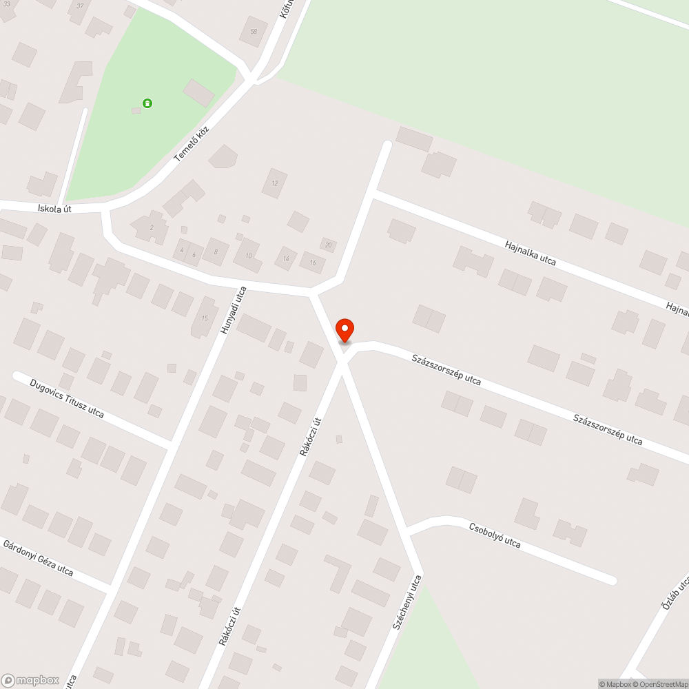 Egy hete bejelentés helye