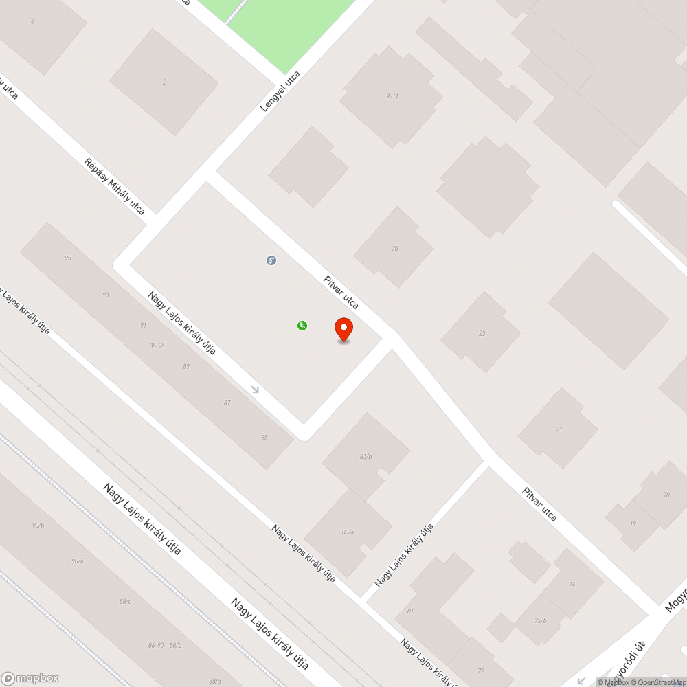 Autógumi szemét bejelentés helye