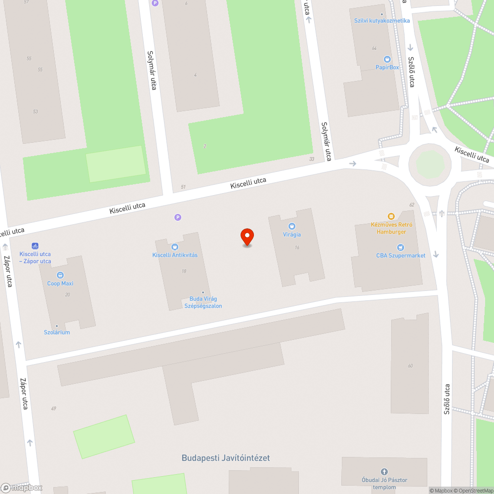 Nem kijelölt helyen parkoló autó bejelentés helye