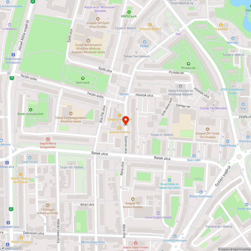 Nyitott szerelődoboz bejelentés helye